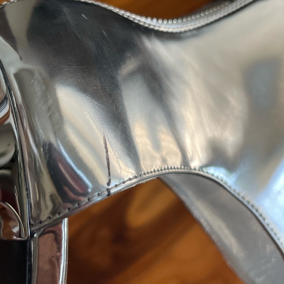 Alexander McQueen Sliver Harness Punk 105mm pumps, NEW - Picture 9 of 16